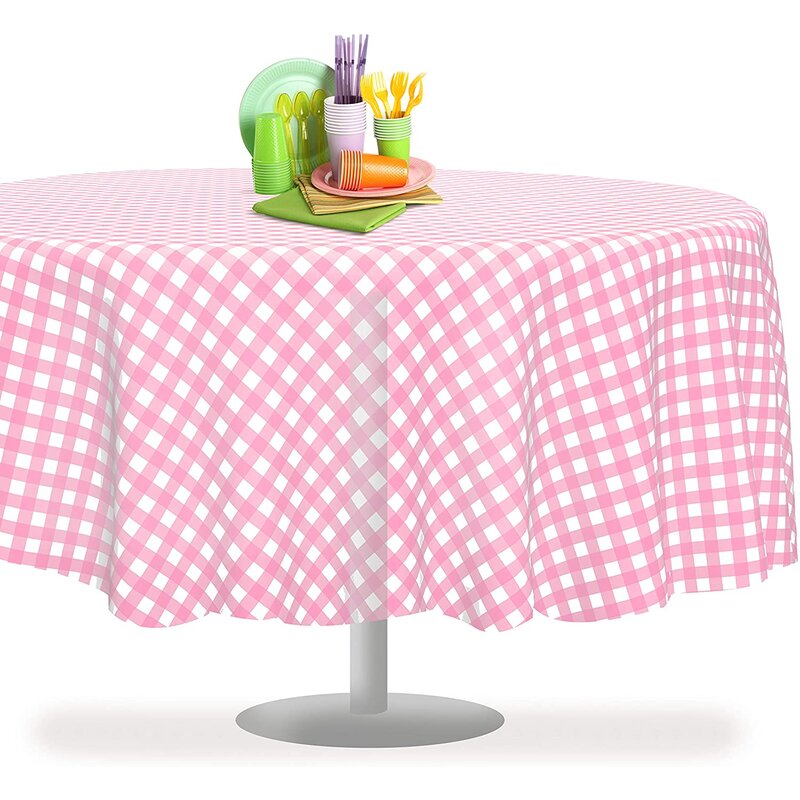 Grandipity Premium Basic Plastic Disposable Tablecloth Wayfair   Premium Basic Plastic Disposable Tablecloth 